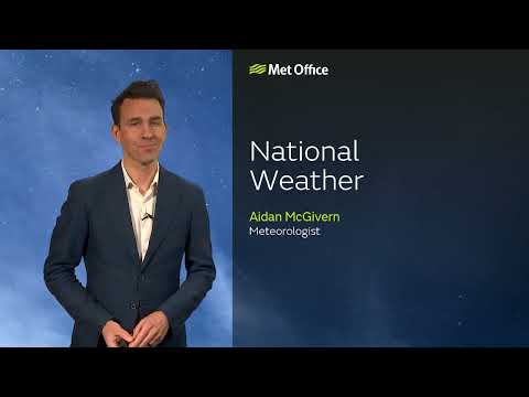 17/01/23 - Wintry showers and staying cold - Evening Weather Forecast UK - Met Office Weather