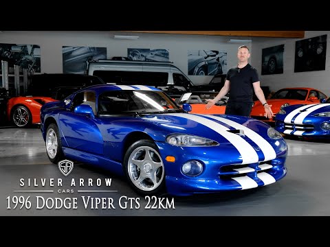 1996 Dodge Viper GTS 22km Walk Around ~ Silver Arrow Cars Ltd
