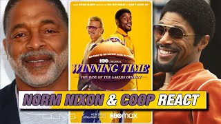 NORM NIXON REACTS! Son Playing Him on WINNING TIME HBO Series video