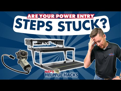 RV Power Steps Operation, Maintenance, and Override