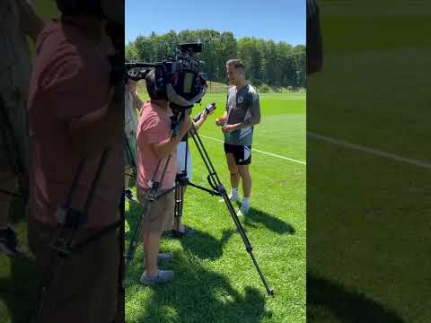 Giacomo Vrioni’s First Day at Training #bts #juventus #newengland