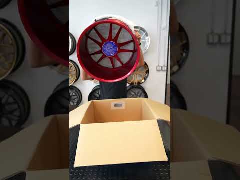 Unboxing Rohana RFX2 in Candy Red #rohanawheels #carguys #rohana #wheels #automobile