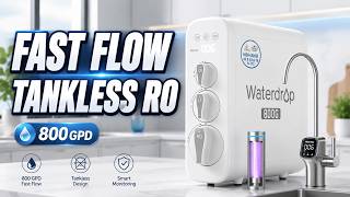I Tried the Waterdrop G3P800 Reverse Osmosis Filter
