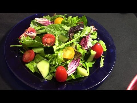 Una facil y deliciosa Ensalada - recetas para perder peso
