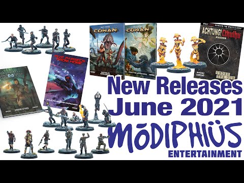 Modiphius New Releases - June 2021