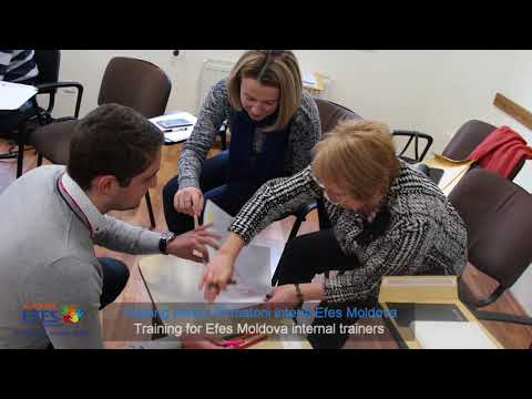 Training pentru formatorii interni Efes Moldova