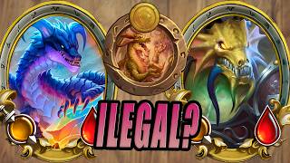 ✋ EL COMBO DE ANILLOS SE SIENTE ILEGAL | Hearthstone Battlegrounds Español