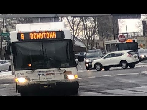 NFTA Bus 69 Lancaster Exp Full Route Gillig Low Floor Hybrid 1206