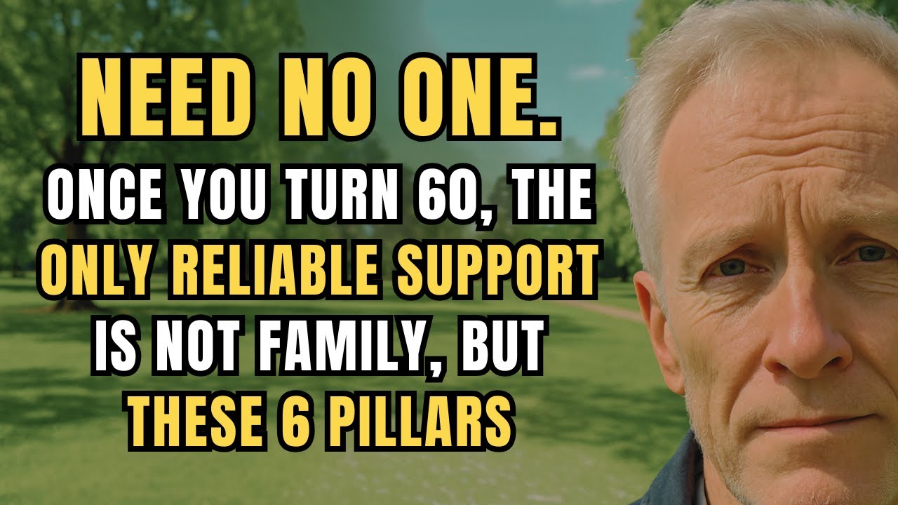 These 6 Pillars Are The ONLY Reliable Support After 60. Not Family!