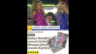 Kylie and Dannii reunited for Sydney World Pride