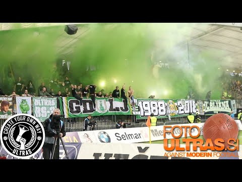 GREEN DRAGONS - NK Maribor : NK Olimpija Ljubljana (1:2) 14.krog VEČNI DERBI 2018/19