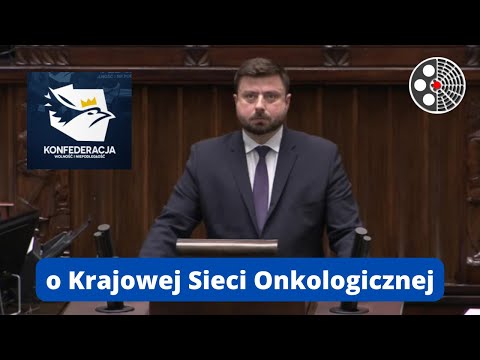 Krzysztof Tuduj: Krytyka ustawy o Krajowej Sieci Onkologicznej