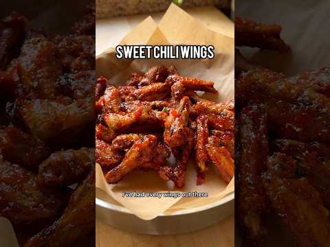 Sweet Chili Wings #sweetchili #sweetchiliwings #chickenwings #wings #wingsrecipe #easyrecipe