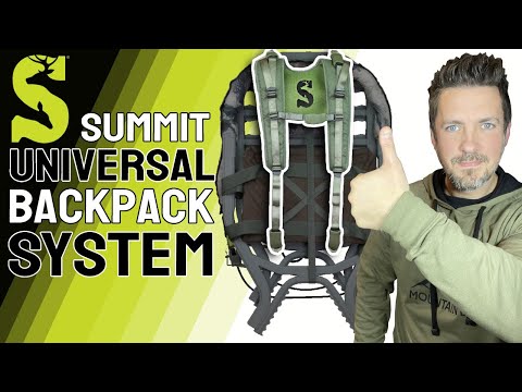 Summit Universal Backpack System Review, Demo and How To! Great Mod for your Climbing Treestand