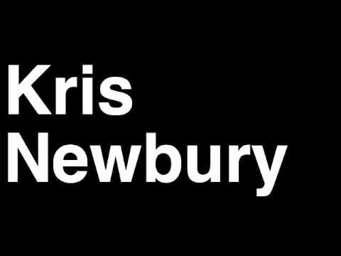How to Pronounce Kris Newbury New York Rangers NHL Hockey Player Runforthecube