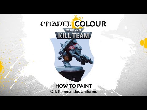 How to Paint: Ork Kommandos Uniforms