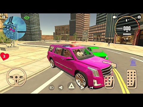 CADILLAC ESCALADE Police Car / Car Simulator Escalade Driving / SPR Android Games/Android Gameplay