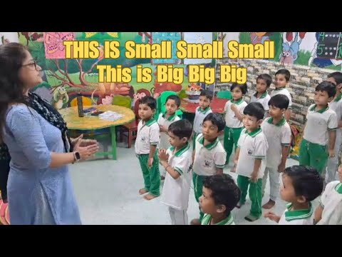 This is Big Big Big, This is Small Small Small | GLEANBURNIE SCHOOL #preschool #kindergarten #rhymes