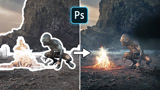 Goblin's Cavern | Photoshop 2021 Composition