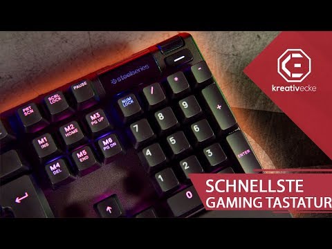 Die SCHNELLSTE MECHANISCHE GAMING TASTATUR AM MARKT! Was kann die neue Steelseries Apex Pro?