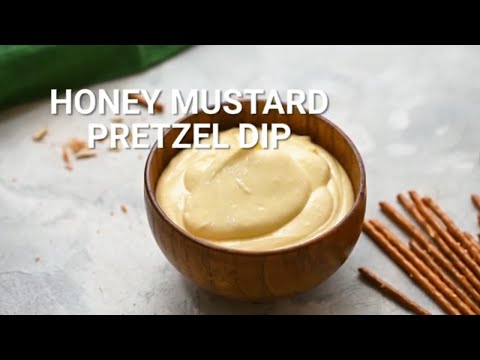 How to Make Honey Mustard Pretzel Dip!
