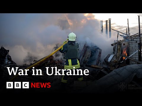 Video | Russia attacks Ukraine energy infrastructure with missiles and drones | BBC News