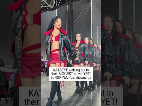 85 THOUSAND PPL SHOWED UP FOR KATSEYE LOLLAPALOOZA 🔥 #katseye