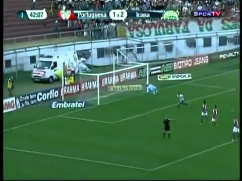 Portuguesa 3 x 3 Icasa - Gols - Brasileirão Série B 2011
