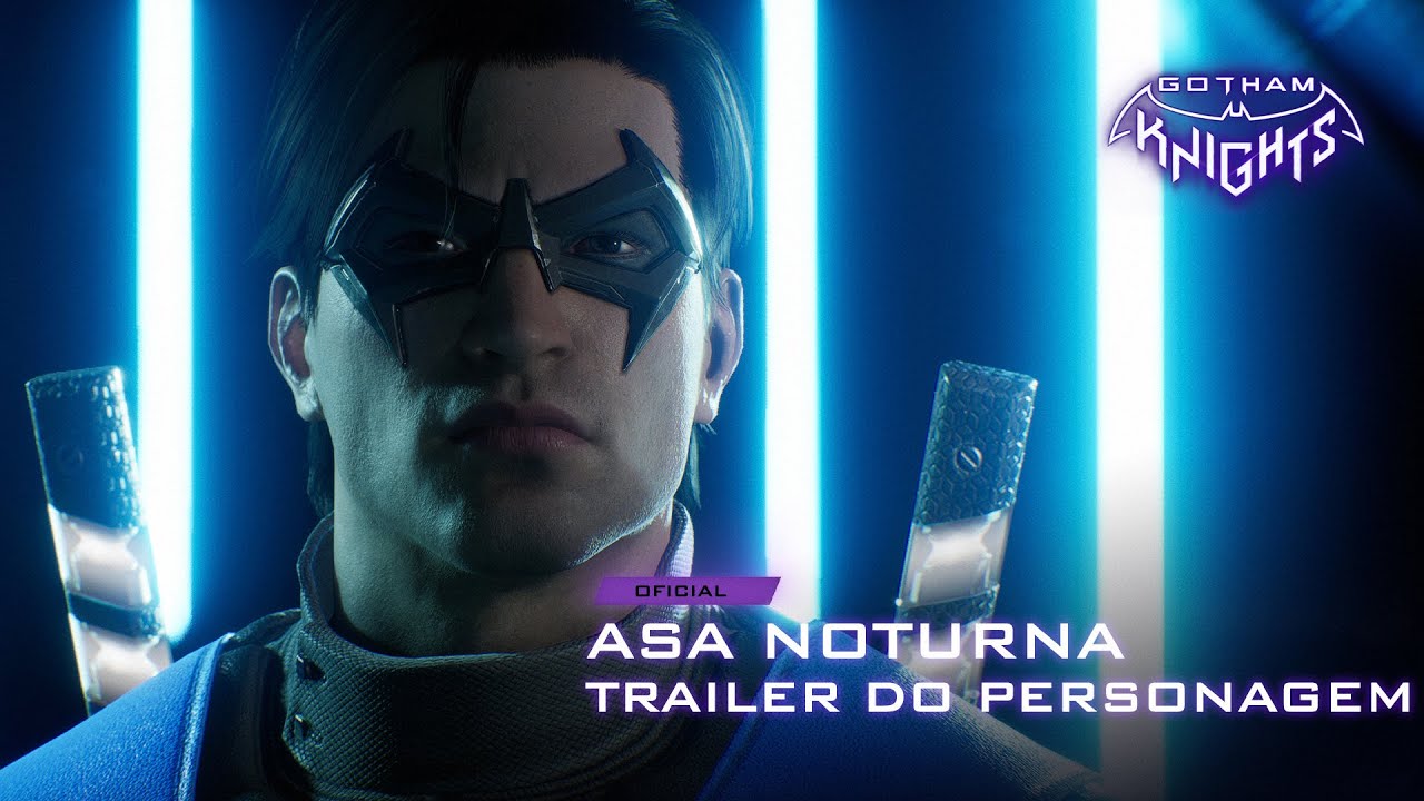 Gotham Knights - Trailer oficial do personagem Asa Noturna - DUBLADO