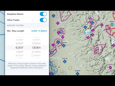 ForeFlight Quick Tip: Airport Runway Length Filter
