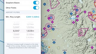 ForeFlight Quick Tip: Airport Runway Length Filter