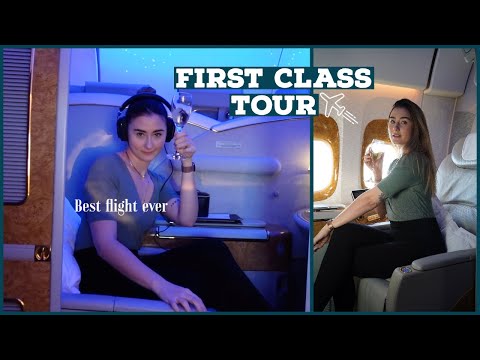 Emirates FIRST CLASS Tour 😍 | Sara Isabel