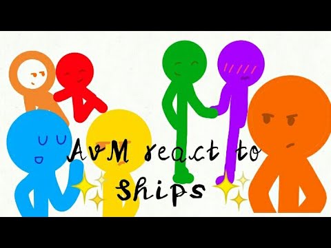 [] AvA/AvM react to ship [] meme [] read desk! [] Character belong to @AlanBecker []