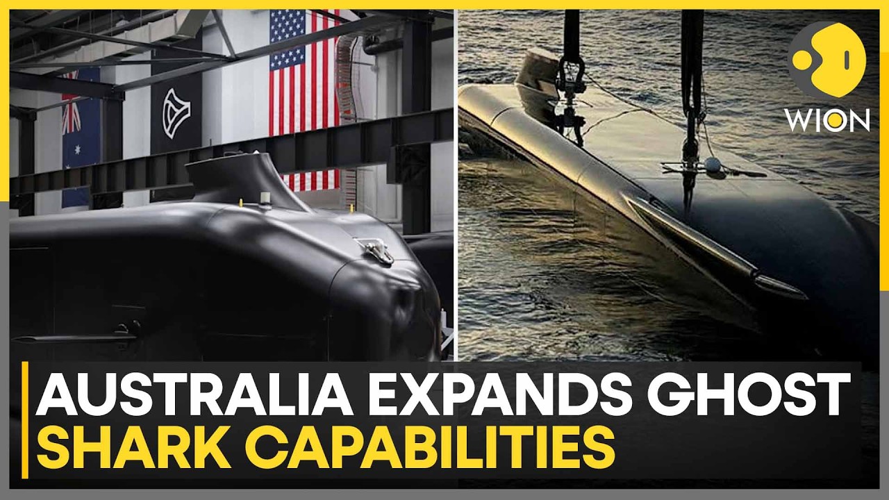 Australia Expands Ghost Shark Underwater Drone Capabilities | WION News