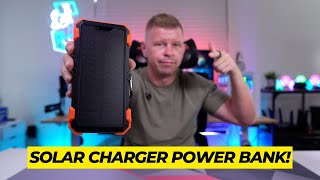 SUDROV Solar Charger Power Bank (42,800mAh) Review