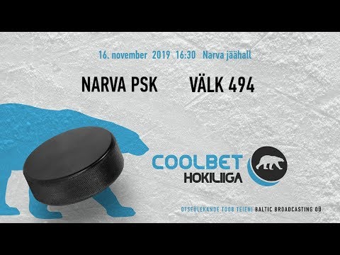 Narva PSK - Välk 494, 16.11.2019 - Coolbet hokiliiga