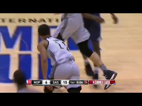 Bryn Forbes Scores 29 Points vs. The Pelicans at NBA Summer League