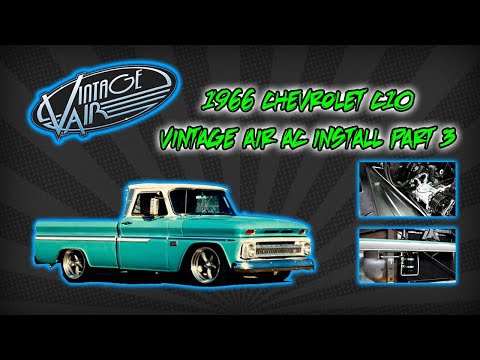 1966 CHEVROLET C10 / VINTAGE AIR AC INSTALL...