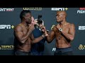 UFC Vegas 12: Anderson Silva a Little Late to Uriah Hall Staredown - MMA Fighting
