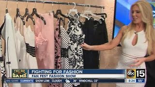 &#39;Real Housewives&#39; star Gretchen Rossi&#39;s in Fan Fest fashion show