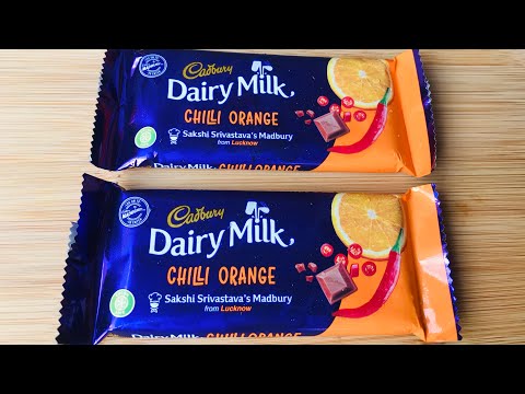 New Dairy Milk Chilli Orange Flavour |Cadbury Dairy Milk #shorts #Dairymilk #ChocolateLover