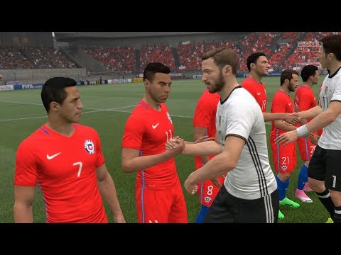 FIFA 17 (PS4 Pro) Germany v Chile CONFEDERATIONS CUP REPLAY SIM MATCH 1080P 60FPS
