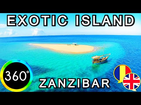360° Video ASMR Paradise Exotic Island Disappear #Zanzibar #Holiday Tanzania Daniel Nelu #TravelVlog