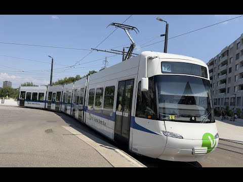 Linie 12 Zürich - Bahnhof Stettbach bis Flughafen Fracht