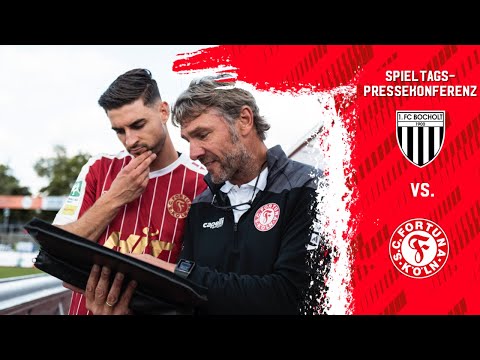 Pressekonferenz: 1. FC Bocholt vs. Fortuna Köln (12. Spieltag)