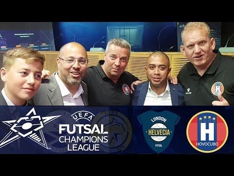UEFA Futsal Champions League draw 2019/20 - London Helvecia, Hovocubo