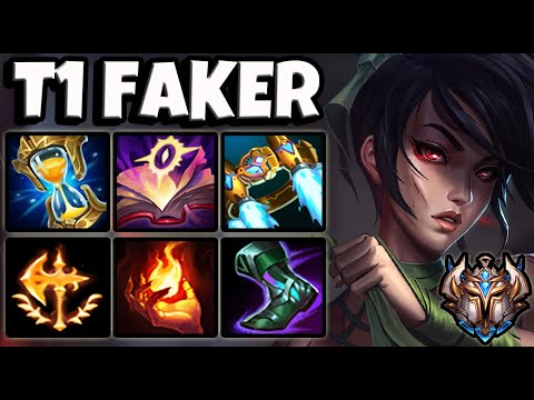 T1 Faker AKALI MID vs TALON - Patch 11.12 Korea Challenger ✅