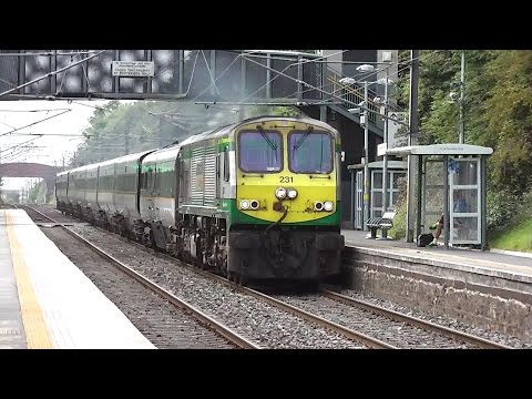 IE 201 Class Locomotive 231 + Enterprise Train - Portmarnock, Dublin
