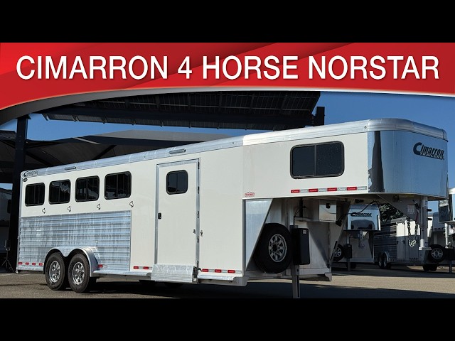 Preview image of Cimarron Norstar 4 Horse With Dual Door Tack youtube video