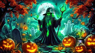 Best Relaxing Halloween Music 🎃 The Witch of the Pumpkin Graveyard👻Halloween Spooky Music 2025